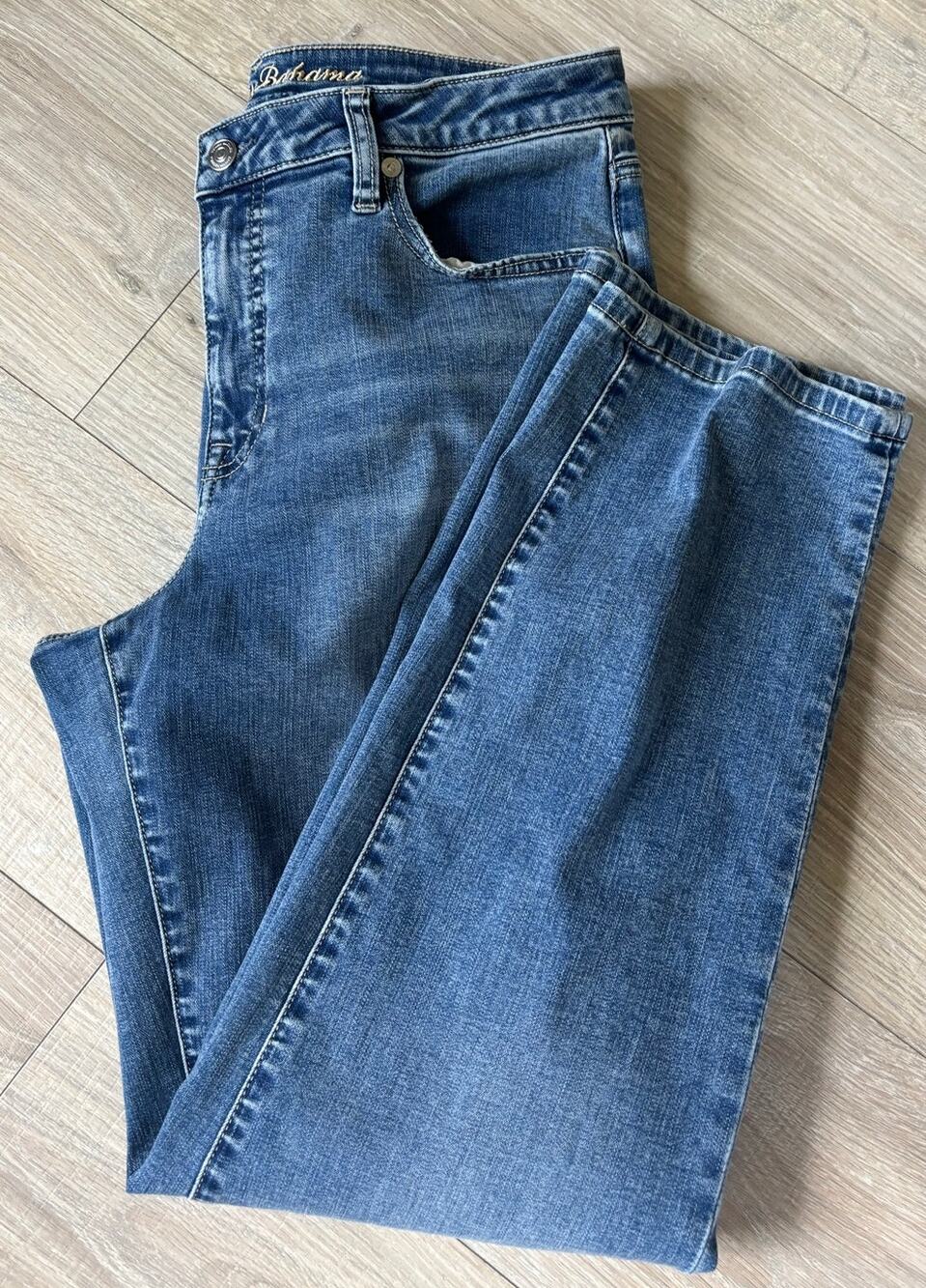 Tommy Bahama High Rise Straight Size 10 30" Jeans Pants Denim